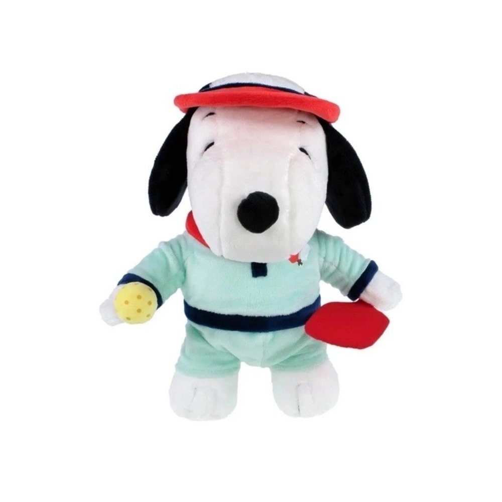 Pickleball Snoopy Summer CVS 2024 Peanuts 11" Plush NEW!-